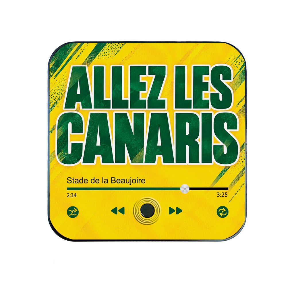 Magnet musical  Nantes - Allez les canaris