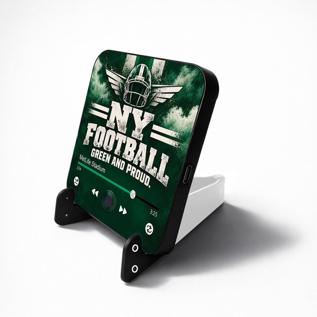 New York Jets Musical Magnet - NY Football: Green and Proud