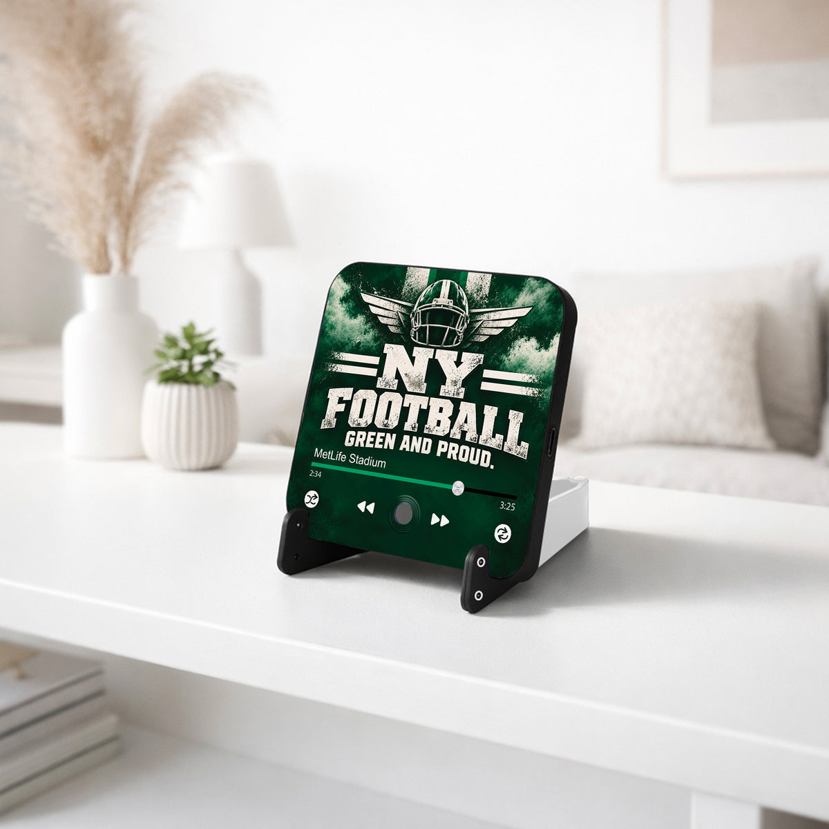 New York Jets Musical Magnet - NY Football: Green and Proud