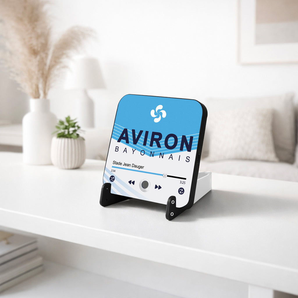 Magnet musical Aviron bayonnais rugby pro
