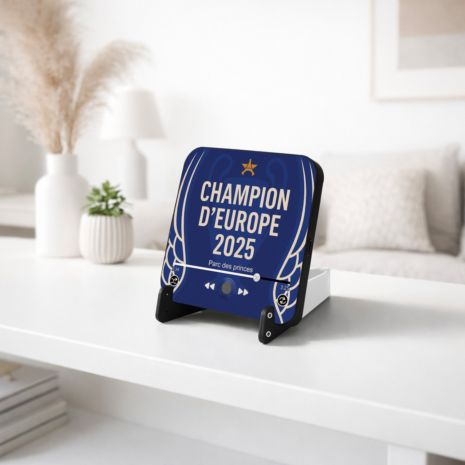 Magnet musical Paris Saint Germain "Champion d'Europe"