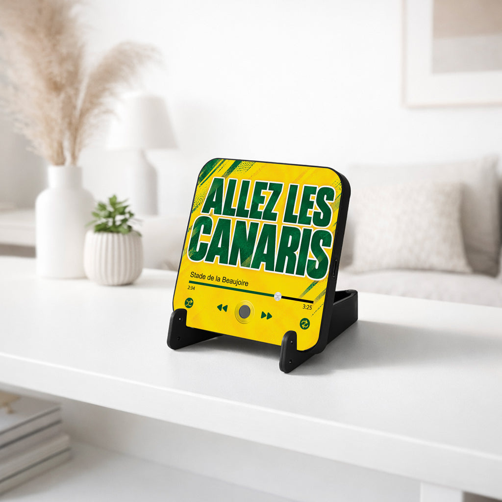 Magnet musical  Nantes - Allez les canaris